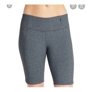 NWT Calia Essential High Rise Bermuda Biker Shorts Grey Size Small